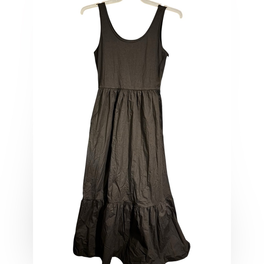 Steve Madden Black Maxi Sleeveless Dress with  NWT